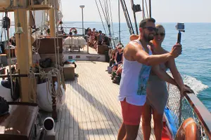 Tour image of Sailing The Algarve Coastline Cruise with BBQ on the Beach