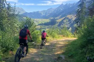 Tour image of Mountain biking down the Semnoz in Annecy, Haute-Savoie