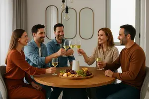 Tour image of wine tasting at your villa