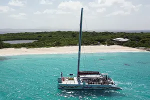 Tour image of Prickly Pear Catamaran Trip from St Maarten Including Lunch