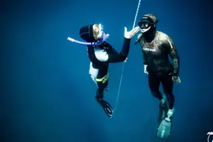 Tour image of First freedive in La Ciotat, France