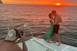 Tour image of Sunset Tour to Playa Fantasia on Sealounge Catamaran