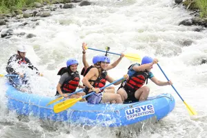 Tour image of Rafting Class II-III and Zipline Tour from La Fortuna and Arenal