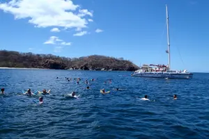 Tour image of Marlin del Rey Catamaran Snorkel Sunset Cruise from Tamarindo or Playas del Coco