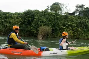 Tour image of One Day Kayaking, Zipline and Tubing In Cave from Vang Vieng