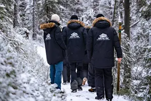 Tour image of Rovaniemi: Korouoma Canyon & Frozen Waterfalls Tour with BBQ