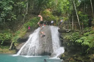 Tour image of Blue Hole & Secret Falls Day Trip plus Shopping from Runaway Bay
