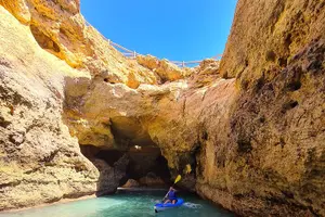 Tour image of Kayak Tour with local guide in Benagil