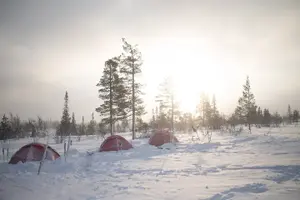Tour image of Ski Touring and Winter Fun in Fulufjallet Mountain Plateau