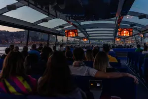 Tour image of Budapest Danube River Sightseeing Night Cruise with Drinks