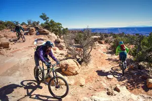 Tour image of Guided Mountain Biking Tour (Intermediate) in Moab