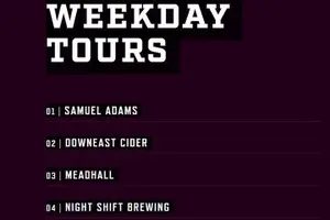 Tour image of Signature Boston Guided Brewery Tour with snack