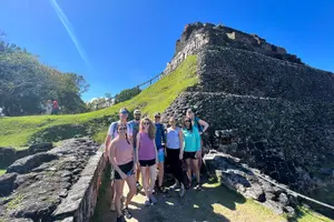 Tour image of Private Xunantunich Mayan Ruins & Inland Blue Hole Tour from Placencia