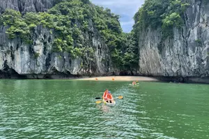 Tour image of Full Day Guided Tour to Lan Ha Bay with Kayaking, Cliff Jumping