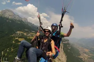 Tour image of Tandem paragliding flight over Saint-Hilaire near Grenoble