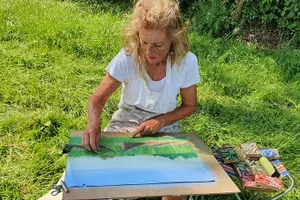 Tour image of 3-Hour Private Painting tuition in a beautiful Cognac vineyard