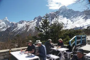 Tour image of Day Tour to Everest Base Camp By Helicopter from Kathmandu group sharing flight