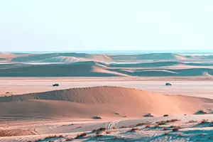Tour image of Thrilling 4-Hour Dune Bashing & Camel Ride Safari to Inland Sea