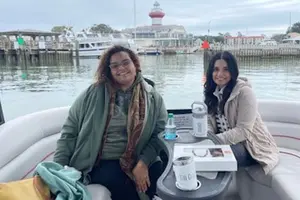 Tour image of Hilton Head Morning Dolphins & Donuts Cruise