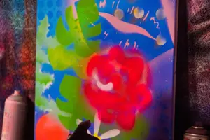Tour image of BYOB Spray Paint 'n' Sip at Studio W.I.P. Chicago