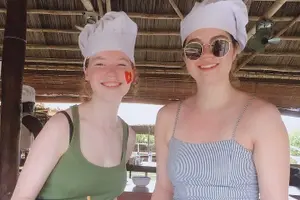 Tour image of Bay Mau Cooking Class with Market Tour and Basket Boat Ride