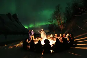 Tour image of Rovaniemi Northern Light Hunt with Campfire and BBQ with Transfer