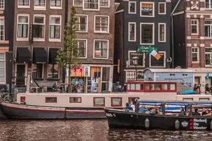 Tour image of Amsterdam Small-Group Canal Cruise Including Snacks and Drinks