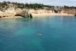 Tour image of Guided Sea Kayaking Tour of the Algarve Caves from Armação de Pêra Beach