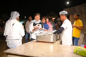Tour image of Al Madam Red Sand Safari with BBQ Dinner & Traditional Show