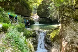 Tour image of Ecouges Canyon near Grenoble, Vercors