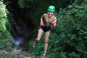 Tour image of Pure Trek Canyoning: The Ultimate Waterfall Rappel in La Fortuna