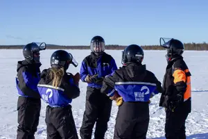 Tour image of 2 Hours Snowmobile Safari to the Levi Nature
