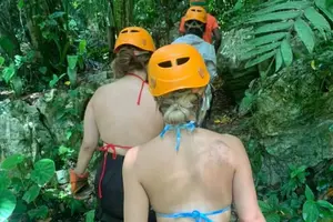Tour image of Full-Day Exploration, Mayan Temple, Belize Cave Tubing and Zip Line