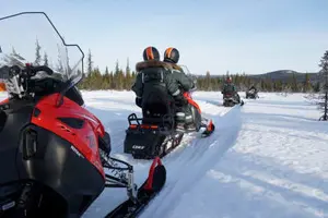 Tour image of Snowmobiling and Ice Fishing Safari from Kiruna