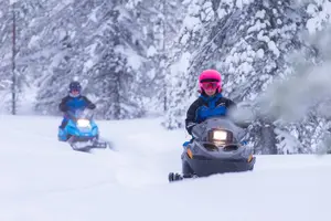 Tour image of Family day: Reindeer, Husky and Snowmobiling in Levi