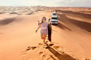 Tour image of Desert Safari With BBQ Dinner, Quad Bike & Camel Ride from Dubai
