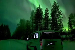 Tour image of Northern Lights Adventure in the Wild with Campfire Treats