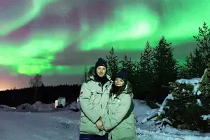 Tour image of Rovaniemi: Northern Lights Pro Guaranteed - Unlimited Distance