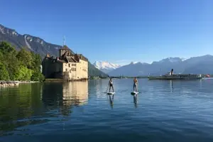 Tour image of SUP rental on Lake Geneva, in Montreux
