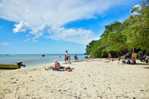 Tour image of Glass Bottom Boat Ride/Snorkeling/Booby Cay Island from Negril