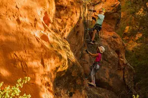 Tour image of UTV Ride Climb and Rappel "Window to the Dunes" Experience