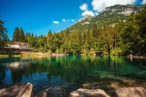 Tour image of Beatus Caves, Panoramic Bridge, Nature Park Blue Lake and Lake Thun Cruise