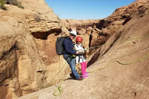 Tour image of Moab Canyoneering and Packrafting Combo
