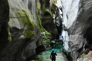 Tour image of Furon discovery canyon in the heart of the Vercors massif