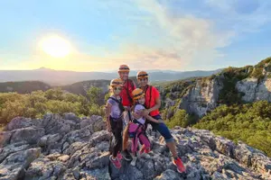 Tour image of Thaurac via ferrata, near Montpellier