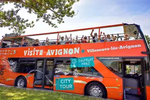 Tour image of Visit Avignon and Villeneuve lez Avignon aboard a Double-Decker Bus