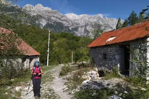 Tour image of Valbona to Theth Hike via Shala River: Transport + Digital Map