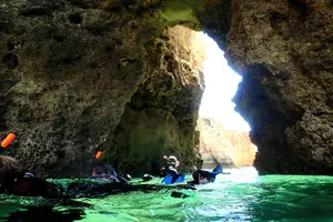 Tour image of Visit Secret Caves, Hidden Beaches and Snorkel in Alvor, Portugal