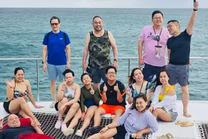 Tour image of 4 hours Red Whale Party Yacht in Boracay