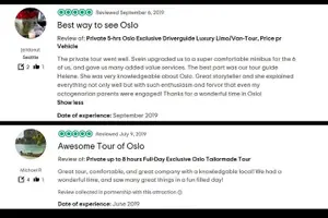 Tour image of 8 hours Full-Day Exclusive Oslo Tailormade Guided Limo Tour